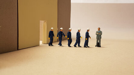 Making off Photo de fin - The End - Team - Florent Schirrer - Emilie Rousset - Tom Derrider- Orlando Campione