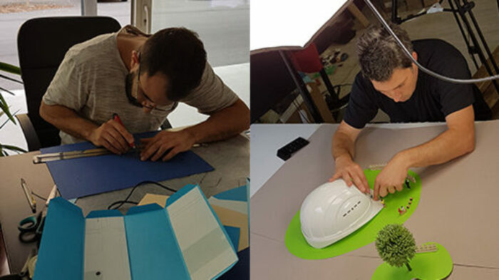 MakingOff_Vincotte-03 Vidéo stopmotion Vinçotte : storyboard, décors en paper design et objets réels pour une animation épurée en collaboration avec The Workhouse.