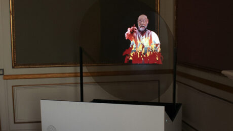 Daniel Decot, FWB, Hologramme, Orlando Campione, Hovertone, Maurice Béjart, Révolution Belge, Histoire, Fédération Wallonie Bruxelles,