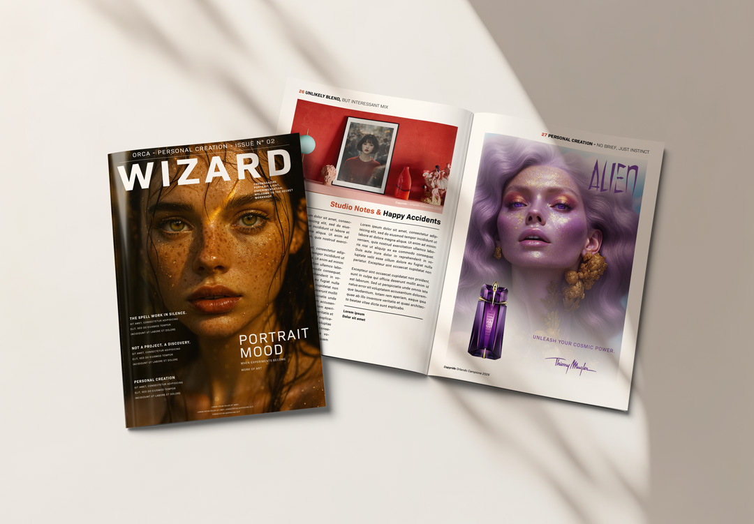 Portrait doré et visage incandescente : regard intense dans une recherche visuelle à l’esthétique cinématographique.